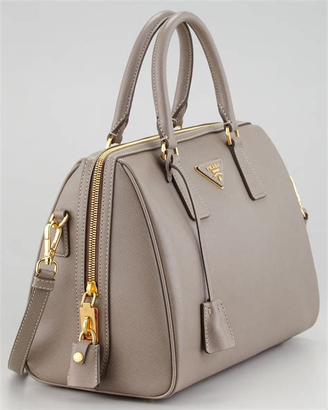 prada milano saffiano leather lux bowler bag argilla|PRADA Saffiano Lux Bowler Argilla 71806 .